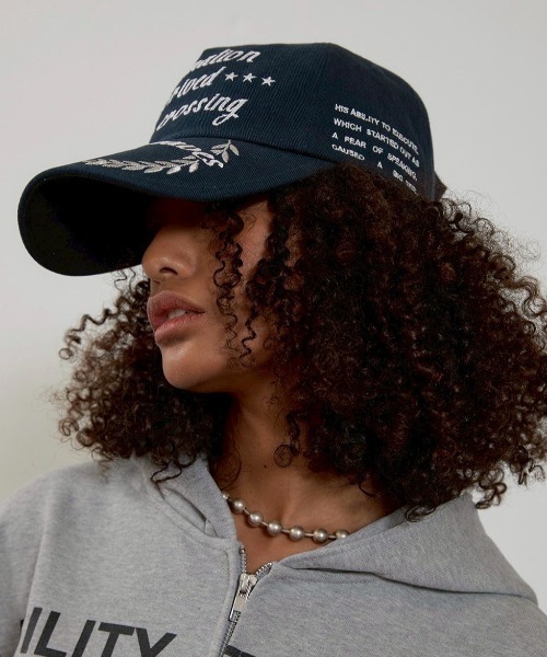 ESC STUDIO(イーエスシースタジオ)の「【ESC STUDIO】big waves ball cap(キャップ・メンズ・ブラック/ブラウン/ネイビー・ONE SIZE)」の8枚目の写真