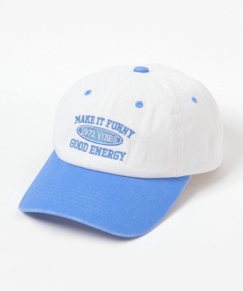 LAKOLE（ラコレ）の「ウォッシュド刺繍キャップ / 323262（キャップ・レディース・ライトブルー/チェリーレッド・FREE）」の4枚目の写真