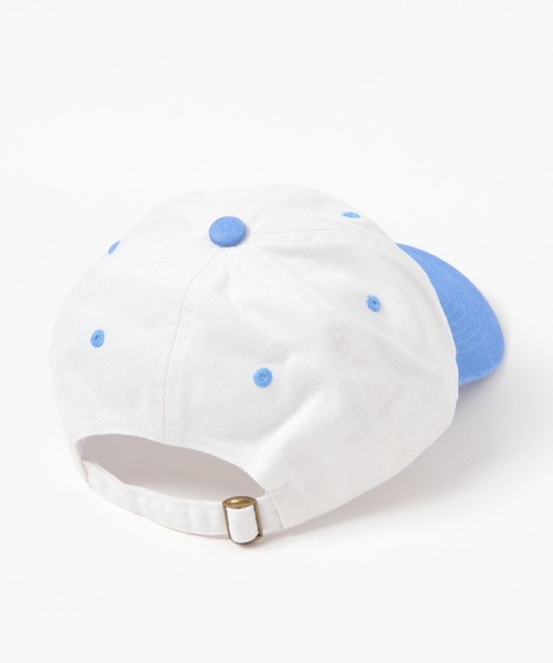 LAKOLE（ラコレ）の「ウォッシュド刺繍キャップ / 323262（キャップ・レディース・ライトブルー/チェリーレッド・FREE）」の7枚目の写真