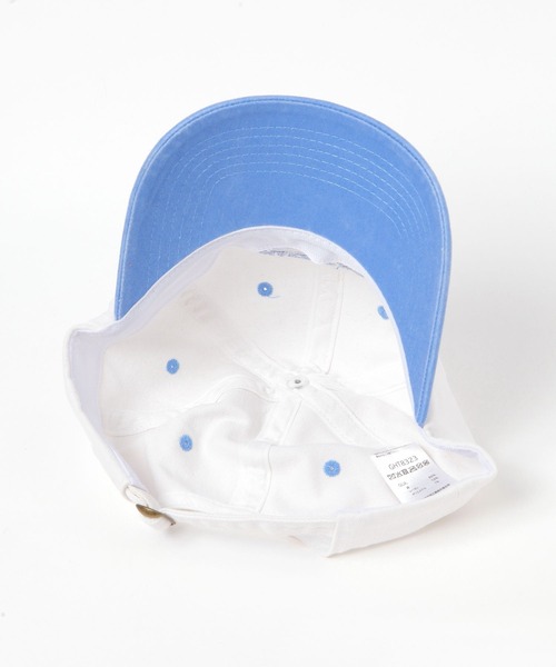 LAKOLE（ラコレ）の「ウォッシュド刺繍キャップ / 323262（キャップ・レディース・ライトブルー/チェリーレッド・FREE）」の8枚目の写真