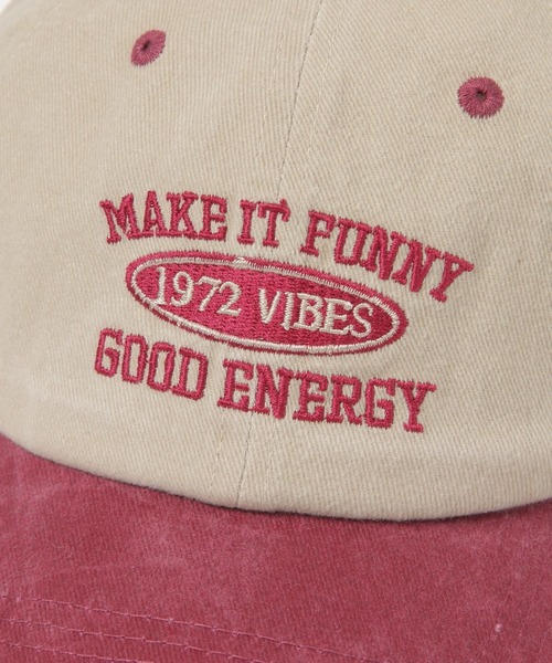 LAKOLE（ラコレ）の「ウォッシュド刺繍キャップ / 323262（キャップ・レディース・ライトブルー/チェリーレッド・FREE）」の14枚目の写真