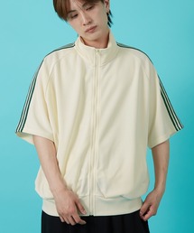 SIDEWAY STANCE（サイドウェイスタンス）の「【SIDEWAY STANCE】ライン ジャージ 半袖 トラックジャケット（ジャージ）」