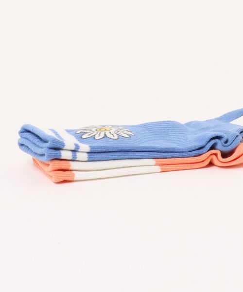 Mini Rodini(ミニロディーニ)の「mini rodini / 2足セットソックス(ソックス/靴下・キッズ・マルチ・18-21cm/16-18cm/14-16cm)」の3枚目の写真