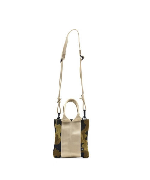 L.E.D.BITES(エルイーディーバイツ)の「Duffle 薄マチミニショルダーバッグ B-6193(ショルダーバッグ・メンズ・ストライプ/カモフラージュ/ベージュ/ブラック・ONE SIZE)」の3枚目の写真