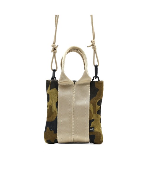 L.E.D.BITES(エルイーディーバイツ)の「Duffle 薄マチミニショルダーバッグ B-6193(ショルダーバッグ・メンズ・ストライプ/カモフラージュ/ベージュ/ブラック・ONE SIZE)」の19枚目の写真
