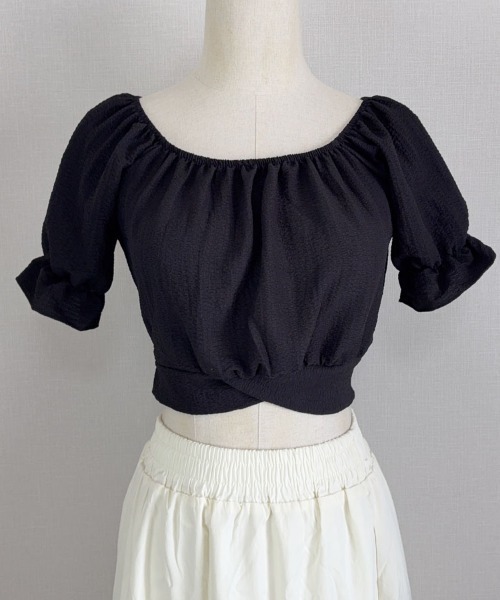 shoppinggo（ショッピングゴー）の「新作ブラウス風 バックリボン（シャツ/ブラウス・レディース・ホワイト/ブラック・M）」の18枚目の写真