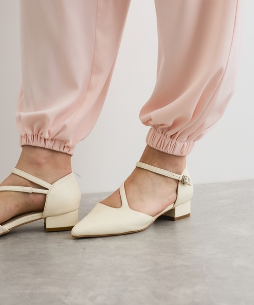 QUEENS COURT（クイーンズコート）の「サテンイージージョガーパンツ≪洗濯機で洗える≫（その他パンツ・レディース・ピンク/グリーン/ネイビー・M）」の18枚目の写真