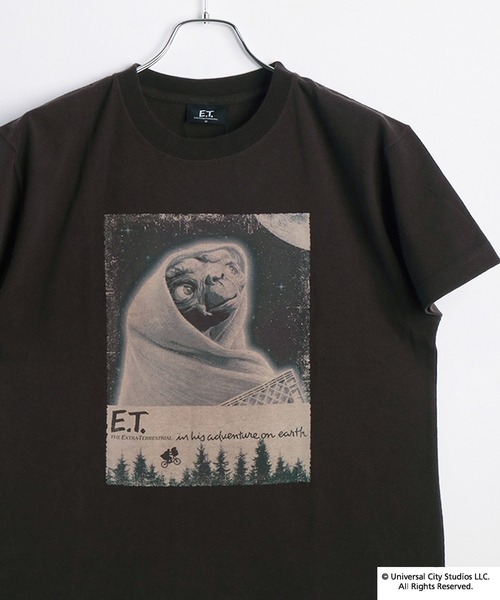 WESTSEA(ウエストシー)の「E.T. 半袖 MOVIE Tシャツ(Tシャツ/カットソー・メンズ・ホワイト/ホワイト系その他/ブラック系その他2/ブラック/ブラック系その他/ホワイト系その他2・M/L/XL)」の1枚目の写真