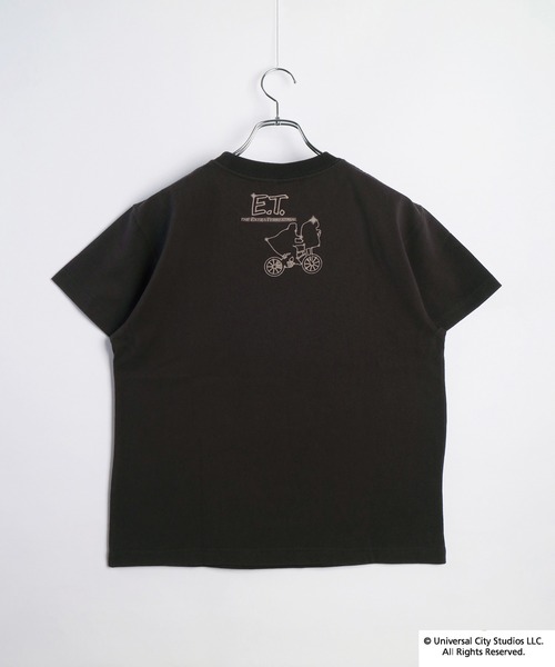 WESTSEA(ウエストシー)の「E.T. 半袖 MOVIE Tシャツ(Tシャツ/カットソー・メンズ・ホワイト/ホワイト系その他/ブラック系その他2/ブラック/ブラック系その他/ホワイト系その他2・M/L/XL)」の20枚目の写真