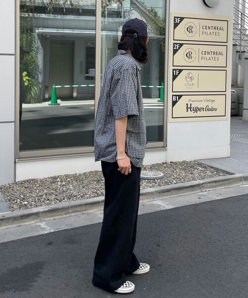 CIAOPANIC（チャオパニック）の「ワンタックワイドチノパンツ（チノパンツ・メンズ・ベージュ/カーキ/ブラック・MEDIUM/LARGE）」の7枚目の写真