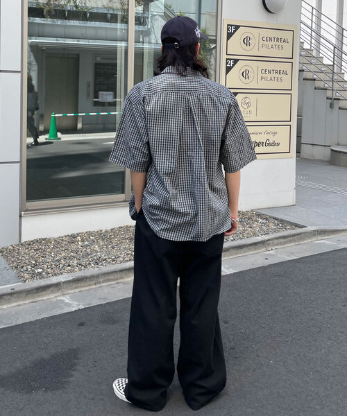 CIAOPANIC（チャオパニック）の「ワンタックワイドチノパンツ（チノパンツ・メンズ・ベージュ/カーキ/ブラック・MEDIUM/LARGE）」の8枚目の写真