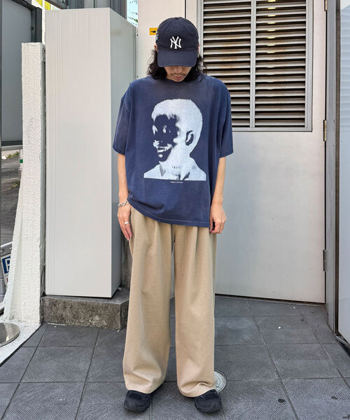 CIAOPANIC（チャオパニック）の「ワンタックワイドチノパンツ（チノパンツ・メンズ・ベージュ/カーキ/ブラック・MEDIUM/LARGE）」の13枚目の写真