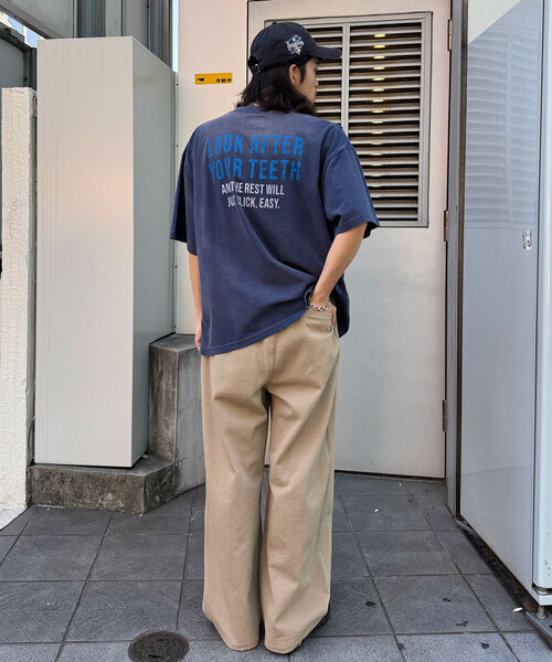 CIAOPANIC（チャオパニック）の「ワンタックワイドチノパンツ（チノパンツ・メンズ・ベージュ/カーキ/ブラック・MEDIUM/LARGE）」の15枚目の写真