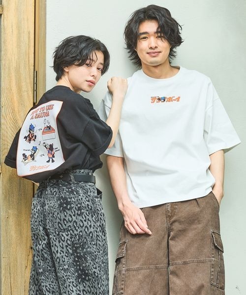 PAGEBOY（ページボーイ）の「【サウナボーイ×LIMMY CAT】サウナHOW TO Tシャツ《UNISEX》（Tシャツ/カットソー・レディース・オフホワイト/ブラック・MEDIUM/LARGE）」の15枚目の写真