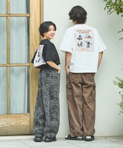 PAGEBOY（ページボーイ）の「【サウナボーイ×LIMMY CAT】サウナHOW TO Tシャツ《UNISEX》（Tシャツ/カットソー・レディース・オフホワイト/ブラック・MEDIUM/LARGE）」の17枚目の写真