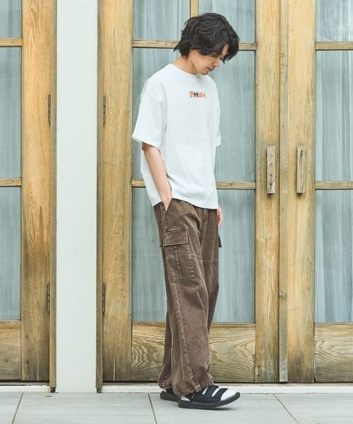 PAGEBOY（ページボーイ）の「【サウナボーイ×LIMMY CAT】サウナHOW TO Tシャツ《UNISEX》（Tシャツ/カットソー・レディース・オフホワイト/ブラック・MEDIUM/LARGE）」の22枚目の写真