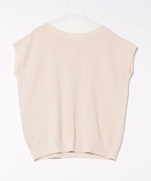 LOWRYS FARM（ローリーズファーム）の「2WAYカノコニットＳＳ　 492008（ニット/セーター・レディース・ブラック/アイボリー/グリーン系その他・FREE）」の12枚目の写真