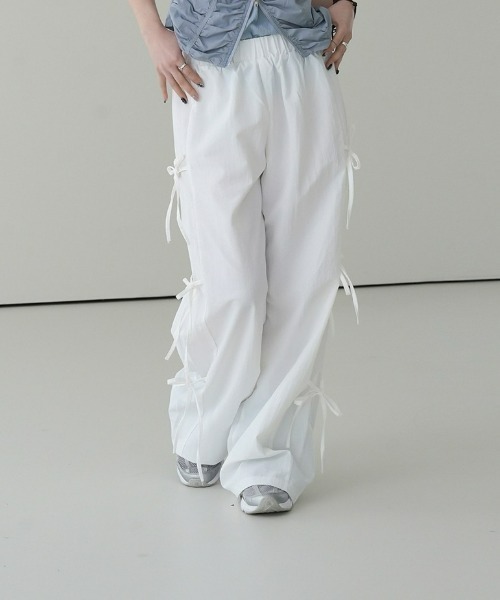 REBALANCE（リバランス）の「サイドリボンパンツ（その他パンツ・レディース・B/A/C・FREE）」の5枚目の写真