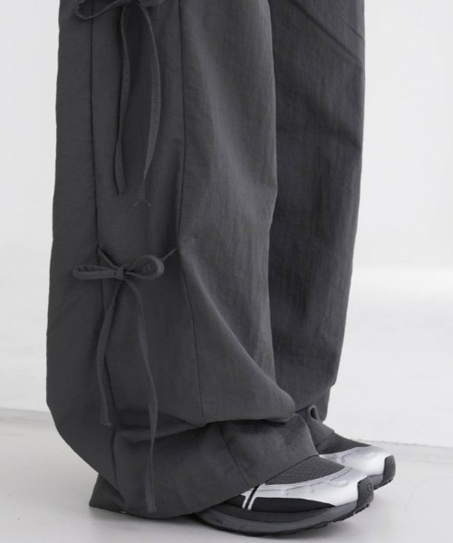 REBALANCE（リバランス）の「サイドリボンパンツ（その他パンツ・レディース・B/A/C・FREE）」の8枚目の写真