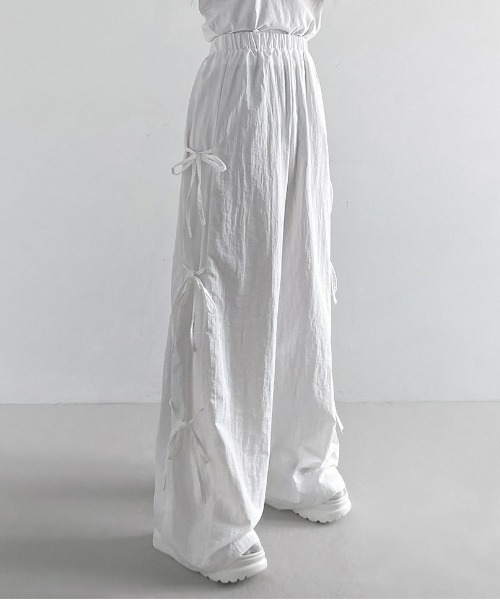 REBALANCE（リバランス）の「サイドリボンパンツ（その他パンツ・レディース・B/A/C・FREE）」の18枚目の写真