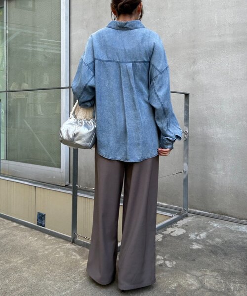 シリーズ累計販売枚数1万枚突破！】テンセルデニムシャツ（シャツ