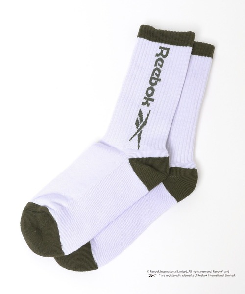 FOREVER 21(フォーエバー トゥエンティーワン)の「【Reebok(リーボック)】ソックス(ソックス/靴下・レディース・カーキ/ホワイト/ブラウン・FREE)」の6枚目の写真