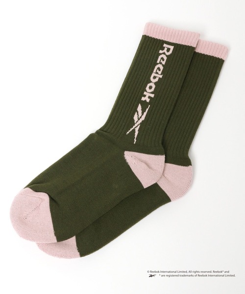 FOREVER 21(フォーエバー トゥエンティーワン)の「【Reebok(リーボック)】ソックス(ソックス/靴下・レディース・カーキ/ホワイト/ブラウン・FREE)」の5枚目の写真