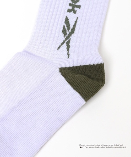 FOREVER 21(フォーエバー トゥエンティーワン)の「【Reebok(リーボック)】ソックス(ソックス/靴下・レディース・カーキ/ホワイト/ブラウン・FREE)」の11枚目の写真