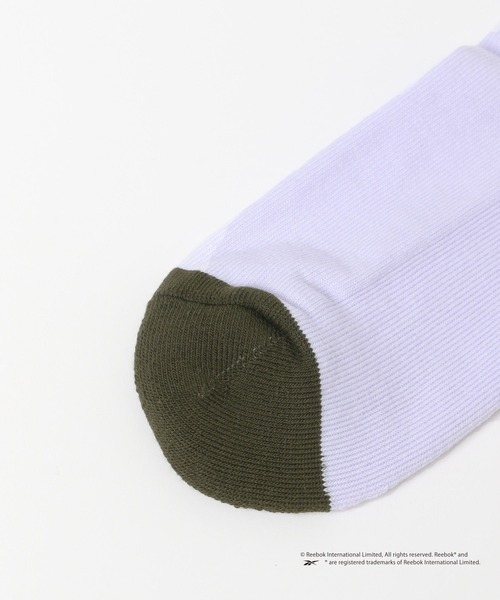 FOREVER 21(フォーエバー トゥエンティーワン)の「【Reebok(リーボック)】ソックス(ソックス/靴下・レディース・カーキ/ホワイト/ブラウン・FREE)」の12枚目の写真