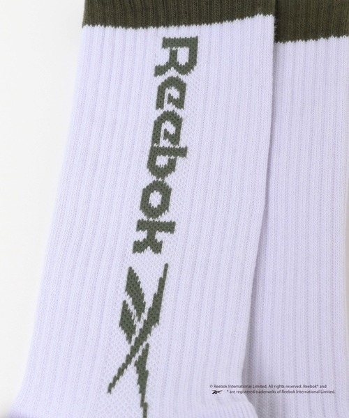 FOREVER 21(フォーエバー トゥエンティーワン)の「【Reebok(リーボック)】ソックス(ソックス/靴下・レディース・カーキ/ホワイト/ブラウン・FREE)」の13枚目の写真