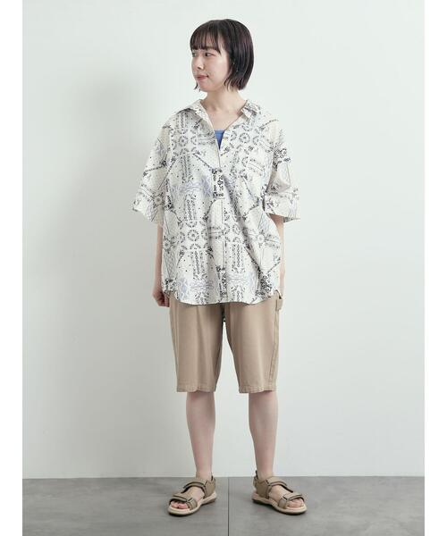 SM2(エスエムツー)の「ピグメント加工カップ付タンクトップ(Tシャツ/カットソー・レディース・クリーム/ブルー/レッド/ブラウン・F)」の17枚目の写真