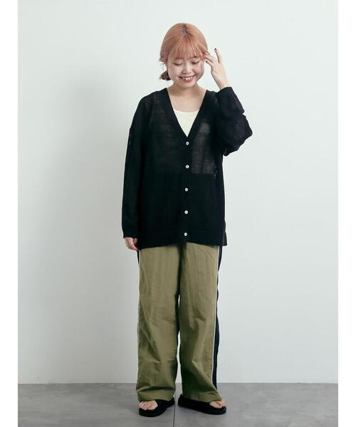 SM2(エスエムツー)の「ピグメント加工カップ付タンクトップ(Tシャツ/カットソー・レディース・クリーム/ブルー/レッド/ブラウン・F)」の11枚目の写真