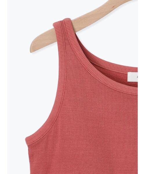 SM2(エスエムツー)の「ピグメント加工カップ付タンクトップ(Tシャツ/カットソー・レディース・クリーム/ブルー/レッド/ブラウン・F)」の13枚目の写真