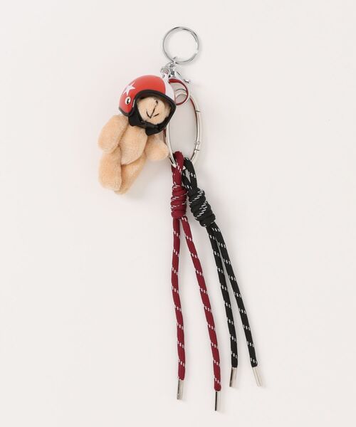 Days/デイズ キーホルダー/バッグチャーム ヘルメット くまカラビナ