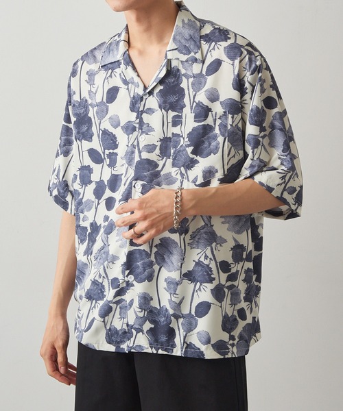 HAUS(ハウス)の「【HAUS】オープンカラーシャツ ABM2112(シャツ/ブラウス・メンズ・A/B/C/D/F・FREE)」の3枚目の写真