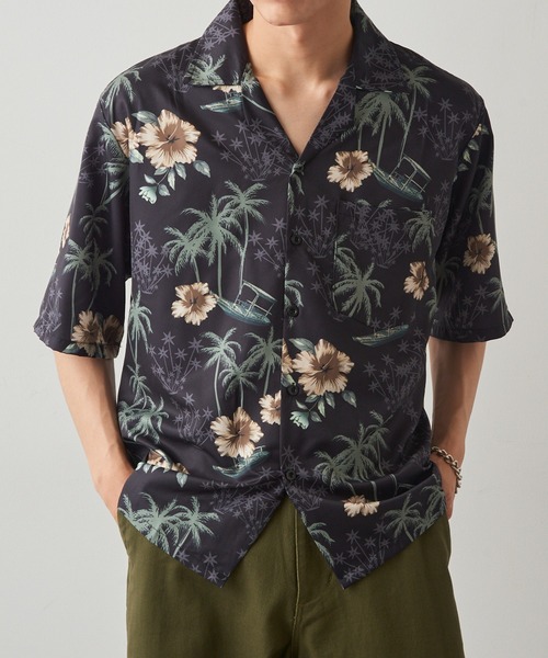 HAUS(ハウス)の「【HAUS】オープンカラーシャツ ABM2112(シャツ/ブラウス・メンズ・A/B/C/D/F・FREE)」の22枚目の写真