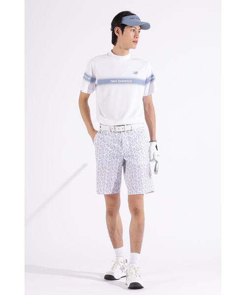 NEW BALANCE GOLF ニューバランスゴルフ　セットアップ　ヒョウ柄 レオパード柄 半袖 カラーシャツ (MENS) | new balance golf