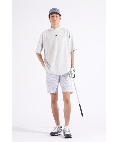 セール】【new balance golf】ピクセルレオパード柄 ハーフ
