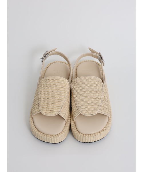 Bella lume（ベッラルーメ）の「/Bella Lume(ベッラルーメ)/プラットフォームサンダル（サンダル・レディース・アイボリー・MEDIUM/LARGE/SMALL）」の2枚目の写真