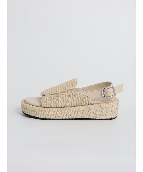 Bella lume（ベッラルーメ）の「/Bella Lume(ベッラルーメ)/プラットフォームサンダル（サンダル・レディース・アイボリー・MEDIUM/LARGE/SMALL）」の3枚目の写真