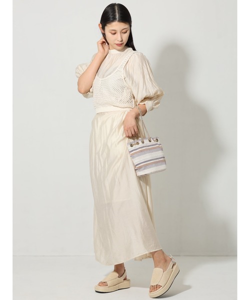 Bella lume（ベッラルーメ）の「/Bella Lume(ベッラルーメ)/プラットフォームサンダル（サンダル・レディース・アイボリー・MEDIUM/LARGE/SMALL）」の9枚目の写真