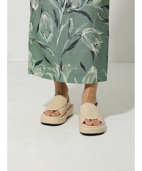 Bella lume（ベッラルーメ）の「/Bella Lume(ベッラルーメ)/プラットフォームサンダル（サンダル・レディース・アイボリー・MEDIUM/LARGE/SMALL）」の15枚目の写真