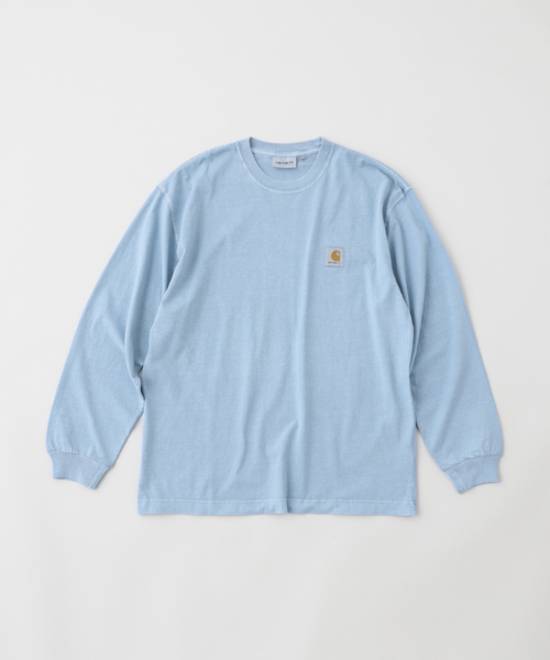 Carhartt WIP(カーハートダブリューアイピー)の「CARHARTT WIP / カーハート ダブリューアイピー L/S NELSON T-SHIRT(Tシャツ/カットソー・メンズ・ブラック/ブルー系その他・LARGE/MEDIUM)」の2枚目の写真