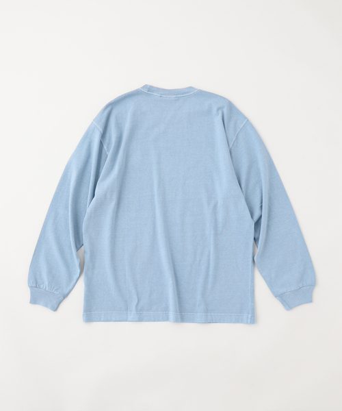 Carhartt WIP(カーハートダブリューアイピー)の「CARHARTT WIP / カーハート ダブリューアイピー L/S NELSON T-SHIRT(Tシャツ/カットソー・メンズ・ブラック/ブルー系その他・LARGE/MEDIUM)」の3枚目の写真