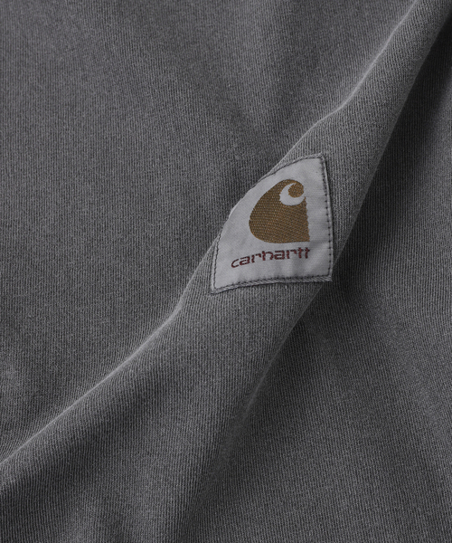 Carhartt WIP(カーハートダブリューアイピー)の「CARHARTT WIP / カーハート ダブリューアイピー L/S NELSON T-SHIRT(Tシャツ/カットソー・メンズ・ブラック/ブルー系その他・LARGE/MEDIUM)」の4枚目の写真