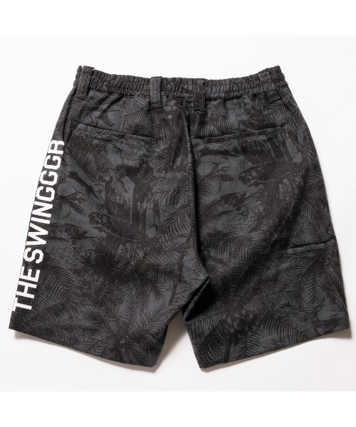 SWINGGGR(スウィンガー)の「SWINGGGR/スウィンガー/BOTANICAL PATTERN SHORTS(その他パンツ・メンズ・オリーブ/ブラック・SMALL/MEDIUM/LARGE/X-LARGE)」の3枚目の写真