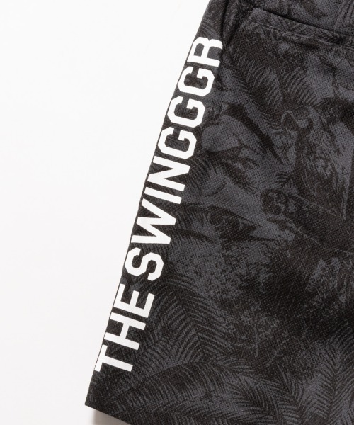 SWINGGGR(スウィンガー)の「SWINGGGR/スウィンガー/BOTANICAL PATTERN SHORTS(その他パンツ・メンズ・オリーブ/ブラック・SMALL/MEDIUM/LARGE/X-LARGE)」の4枚目の写真