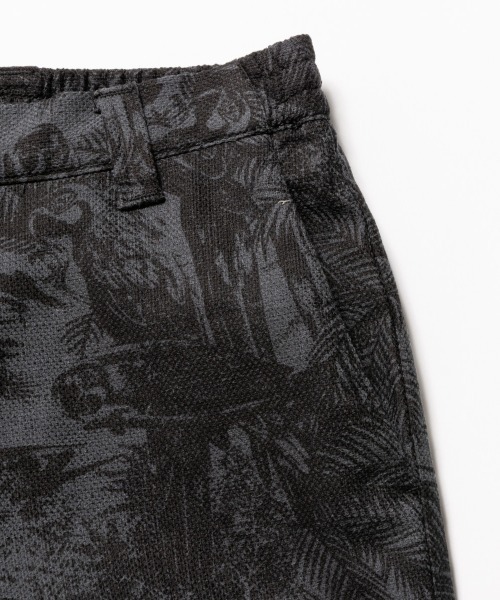 SWINGGGR(スウィンガー)の「SWINGGGR/スウィンガー/BOTANICAL PATTERN SHORTS(その他パンツ・メンズ・オリーブ/ブラック・SMALL/MEDIUM/LARGE/X-LARGE)」の6枚目の写真