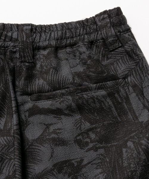 SWINGGGR(スウィンガー)の「SWINGGGR/スウィンガー/BOTANICAL PATTERN SHORTS(その他パンツ・メンズ・オリーブ/ブラック・SMALL/MEDIUM/LARGE/X-LARGE)」の9枚目の写真