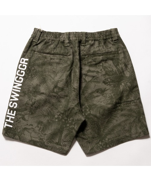 SWINGGGR(スウィンガー)の「SWINGGGR/スウィンガー/BOTANICAL PATTERN SHORTS(その他パンツ・メンズ・オリーブ/ブラック・SMALL/MEDIUM/LARGE/X-LARGE)」の11枚目の写真